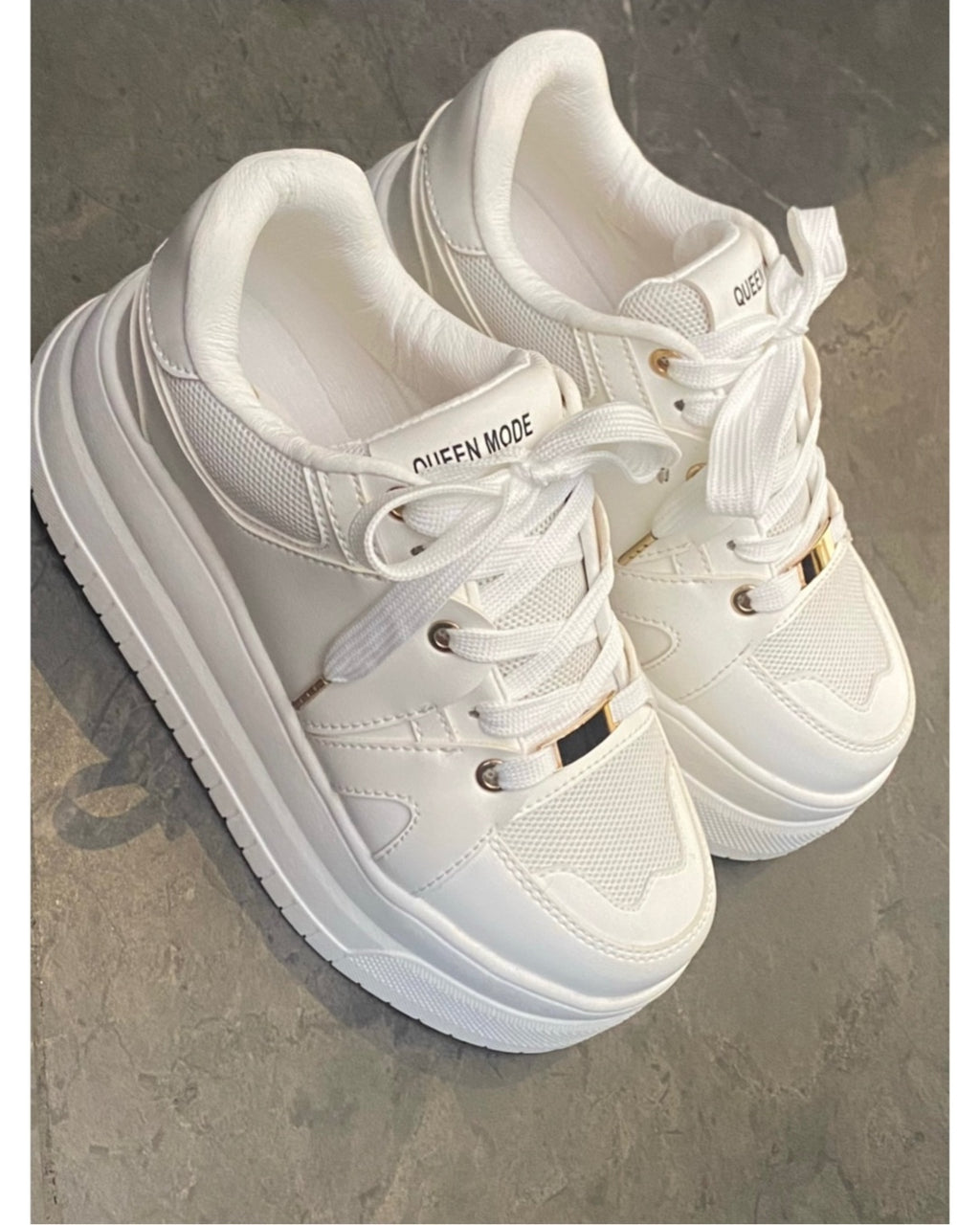 TENIS BLANCO SUELA ALTA BIANCA